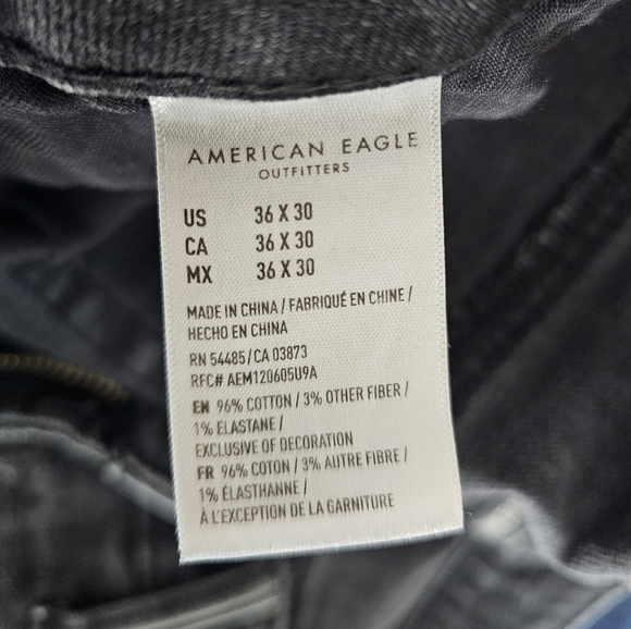 36x30 Slim AE jeans - Picture 4 of 4